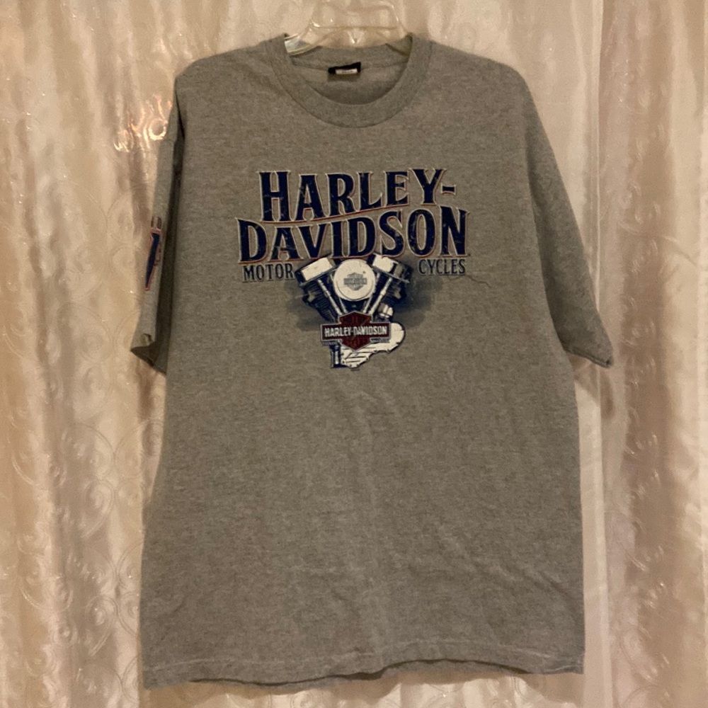 Stampede Harley Davidson Motorcycle Burleson, TX Shirt Size Mens XL 🔥